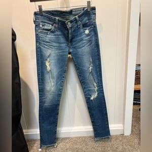 AG Jeans The Legging Super Skinny Ankle 27R